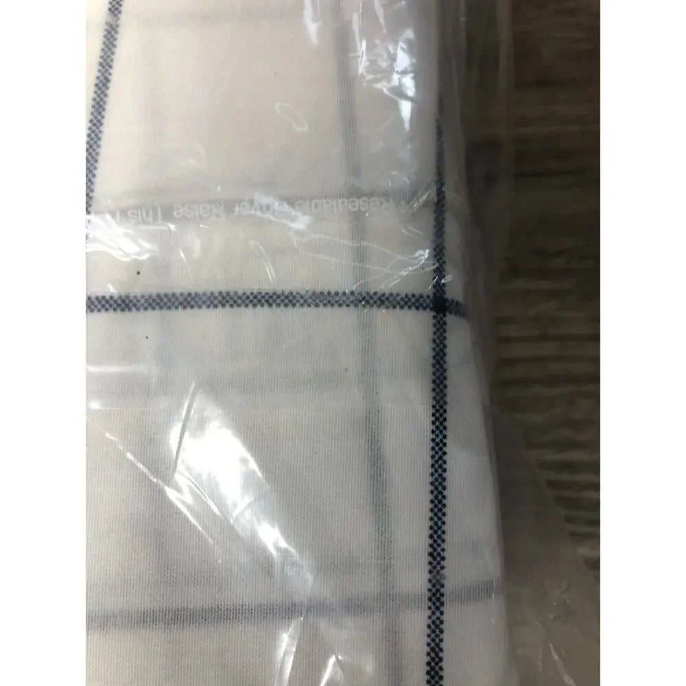 Tommy Hilfiger Full Sheet Set 100% Cotton NEW Blue White